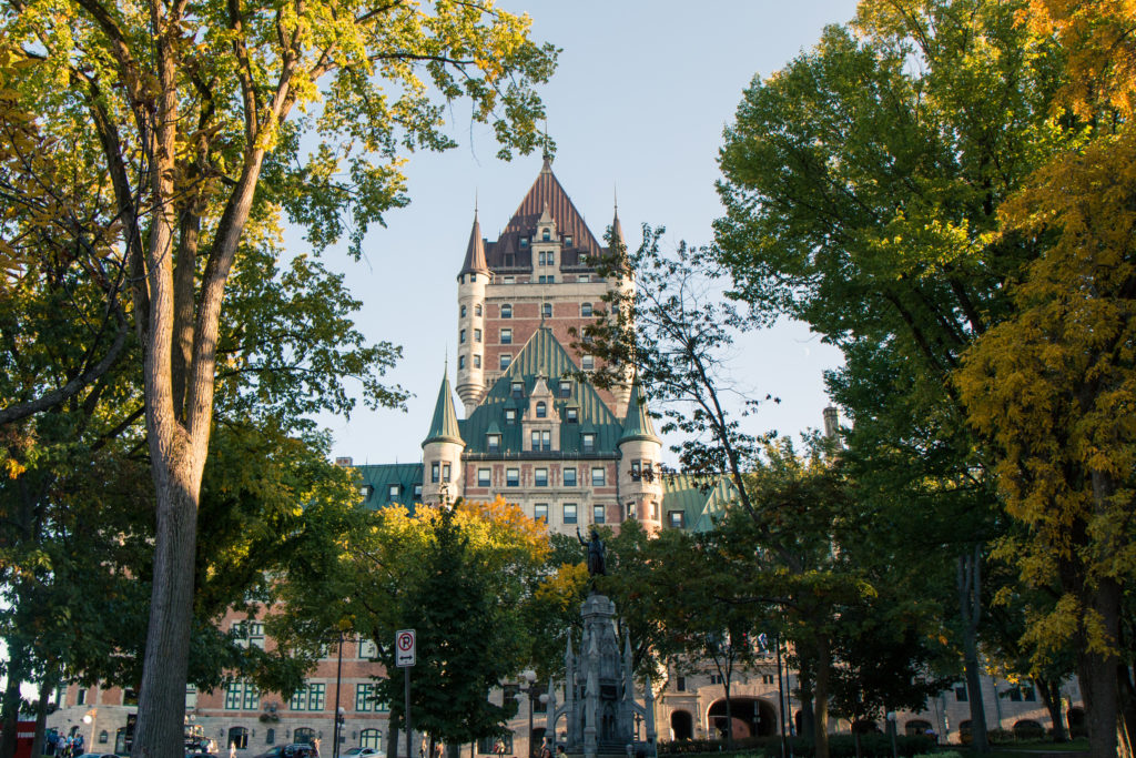 Château Frontenac à Québec